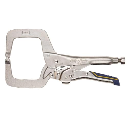 IRWIN VISE-GRIP Welding Pliers, Fast Release, C-Clamp Locking, 11-Inch (IRHT82584) One Size Locking Pliers (New)