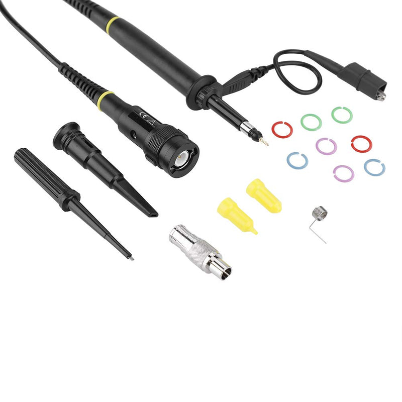 P4250 1 2KV 250MHz High Voltage Probe Oscilloscope Probe for BNC Head Foscilloscope, Probe Head 1: 100 BNC Test Lead Set