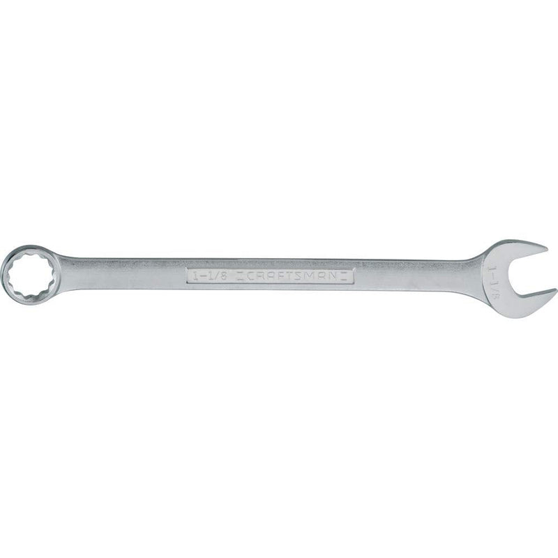 CRAFTSMAN Combination Wrench Set, SAE, 1-1/8-Inch (CMMT44707) 1-1/8"
