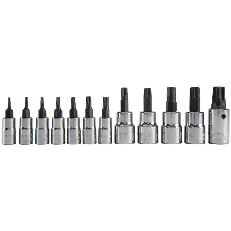 CRAFTSMAN Torx Bit Socket Set, Tamper Proof, 12-Piece (CMMT49293) 1/7/2008 in 12PC Tamperproof