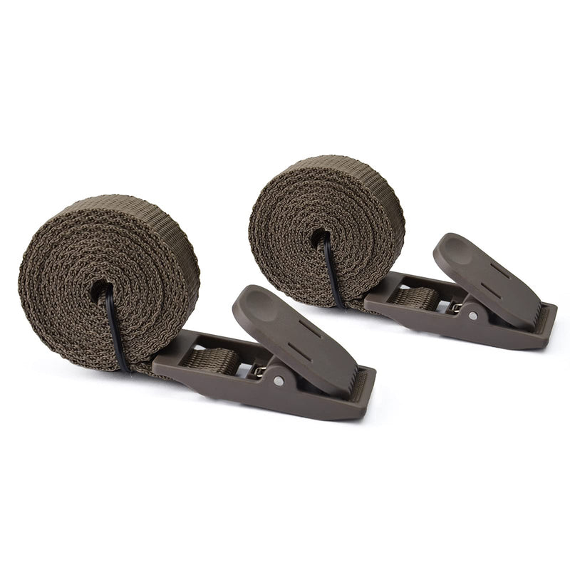 Wildlife Trail Camera Mounting Straps, Nylon Fiber Straps, Deer Camera Tree Belts Kit for Hunting Game Cameras Accessory Dark Olive 2pcs