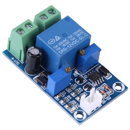 Battery Undervoltage Protection Module, 12 V Battery Voltage Monitor Battery Undervoltage Automatic Recovery Module Low Voltage Shutdown