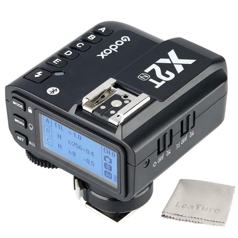 Godox X2T-N TTL Wireless Trigger, 1/8000s High-Speed Sync 2.4G TTL Transmitter, Compatible with Nikon Cameras (X2T-N)