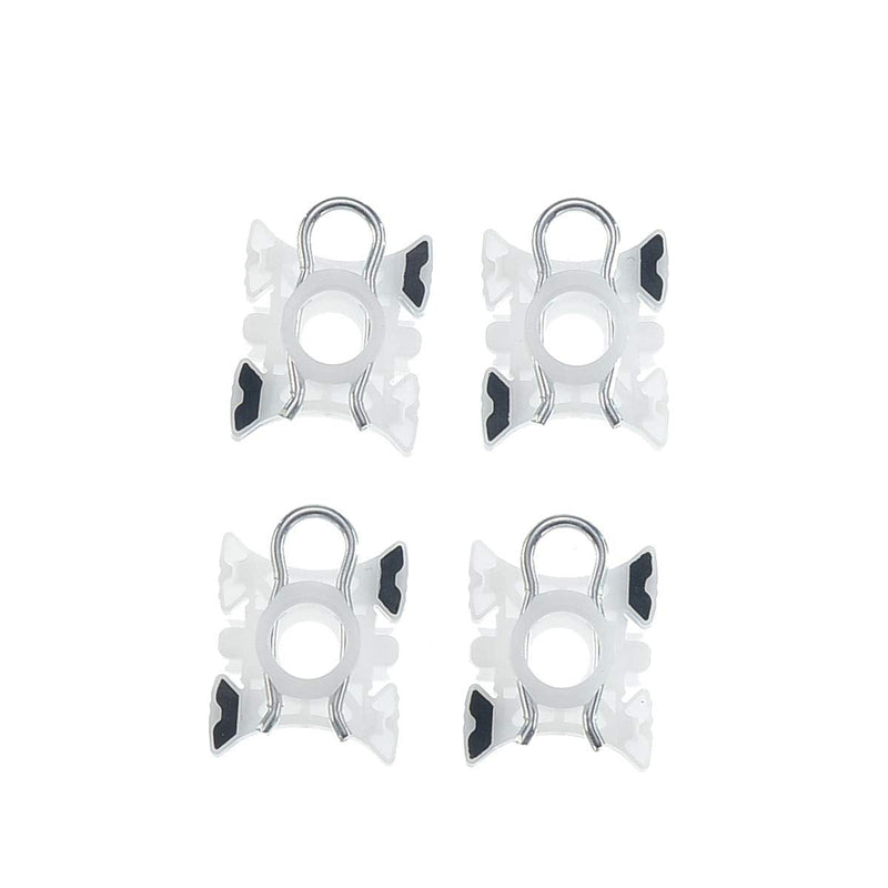 A-Premium Window Regulator Sliding Pivot Clips Replacement for BMW E32 E34 E36 E85 318i 323i 325i 328i 525i 535i 735i 740i M3 M5 Z3 Z4 4-PC Set