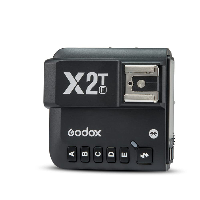 Godox X2T-F Wireless Flash Trigger for Fujifilm, 2.4G TTL II HSS 1/8000s Group Function LCD Control Panel Flash Transmitter Compatible with Fujifilm GRX50S X-T1 X-T2 X-10 X-PRO1 X-A3