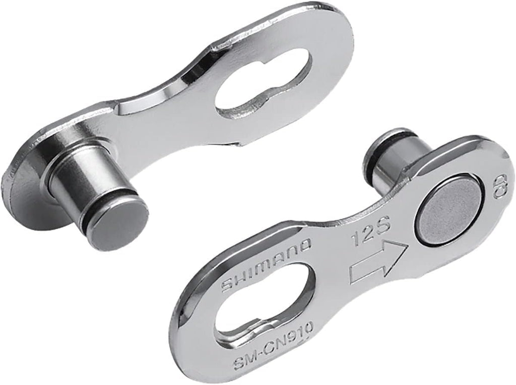 SHIMANO XTR Sm-Cn910-12 Quick Link Set Silver, 12 Speed/2 Pack