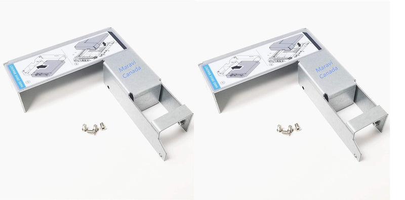 3.5" to 2.5" SSD SAS SATA Hard Drive Tray Adapter Bracket Converter Cage for Dell HP IBM Lenovo Mac Apple 3.5 inch Caddy, Compatible with Dell 9W8C4 Y004G WWGPK with Screws (2-Pack) 2-Pack