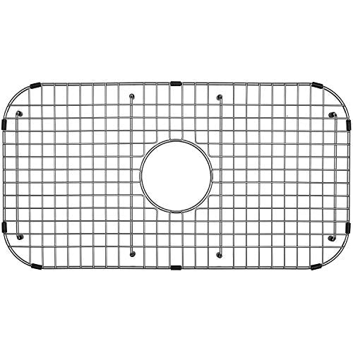 Serene Valley Sink Bottom Grid 26" x 14", Centered Drain with Corner Radius 3-1/2", ND2614C