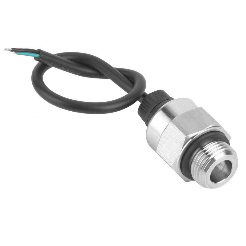 Walfront Pressure Transducer, 1PC G3 / 8 Screw Connection Protection Class IP65 Analogue Signal Highly Accurate Water Pressure Sensor 0~2/5/10/20/30/40/50 BAR Optional (0-5BAR) 0-5BAR
