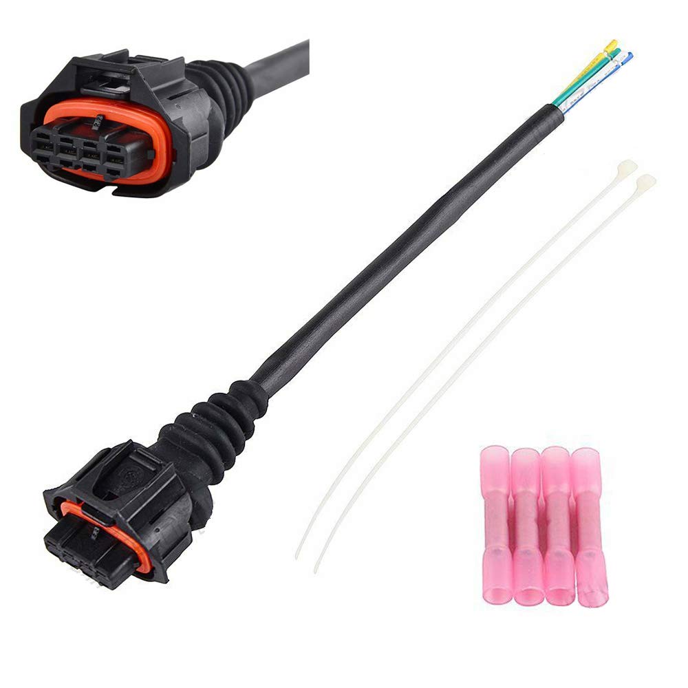 Temperature Air Presure Sensor T-Map Wire Harness Repair Kit 4 Way Fit for Polaris 2875542 Scrambler RZR Sportsman Ranger 570 700 800 900 1000 850 XP Turbo EFI ACE 325 570 900