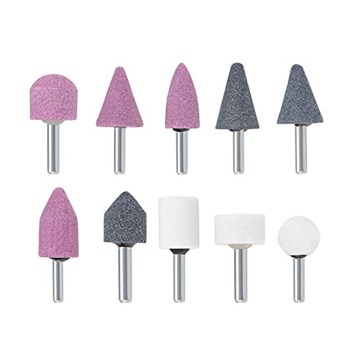 sourcing map 1/4 Inch Shank Set of 10 | Abrasive with for drill