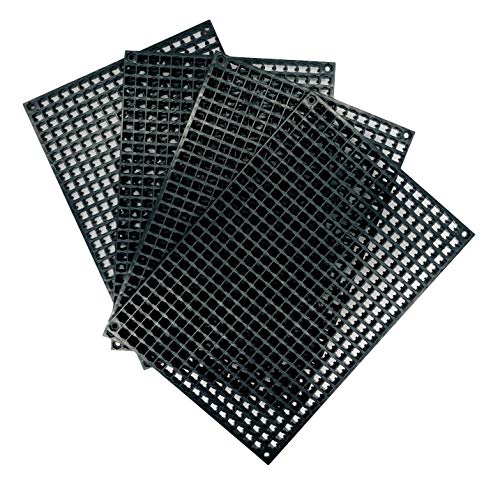 Organizer Genie - Four Black Pegboard Set to organize your Sockets, Wrenches, Pliers, Screwdrivers, Bits and All Other Tools
