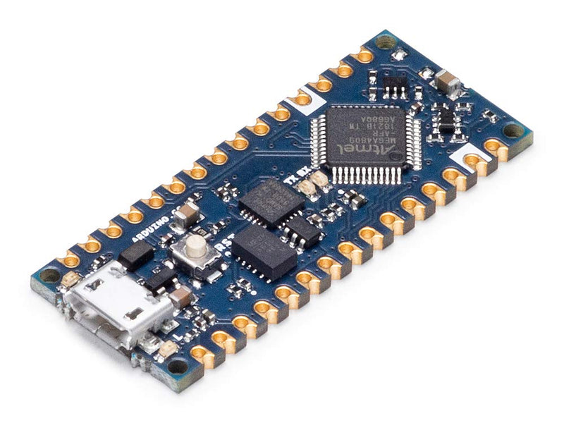 Arduino Nano Every (Single Board) [ABX00028-A] - ATmega4809 Microcontroller, 48KB Flash, 6KB SRAM, 20 Digital I/O Pins, 8 Analog Inputs, USB-C, Compatible with Arduino IDE for Embedded Projects Arduino Nano Every (Single Board)
