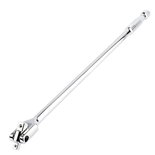 MAXPOWER 1/2-Inch and 3/8-Inch Drive Dual-drive 24-Inch Breaker Bar 24 inch Dual Drive 3/8"+1/2"