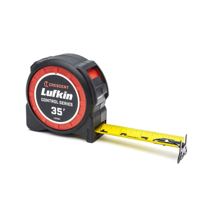Crescent Lufkin 1-3/16 x 35' Command Control Series Yellow Clad Tape Measure - L1035C 3.7 m SAE