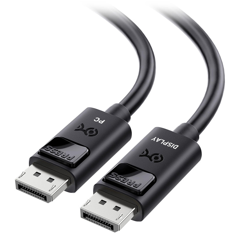 Cable Matters Unidirectional 32.4Gbps Active DisplayPort 1.4 Cable 25ft, 8K 60Hz / 4K 240Hz DisplayPort Cable 1.4 with HDR for Gaming Monitor, PC, RTX 3080/3090, RX 6800/6900 and More 7.5m