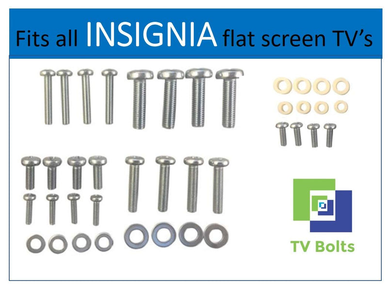 TV mounting Screws and washers - fits Any Insignia TV
