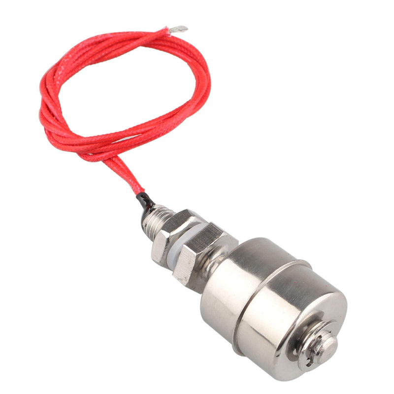 Float Switch, Liquid Water Level Sensor, Stainless Steel, Vertical Float Switch, for Electrical, Drainage, Level Control and Alarm L = 45 mm