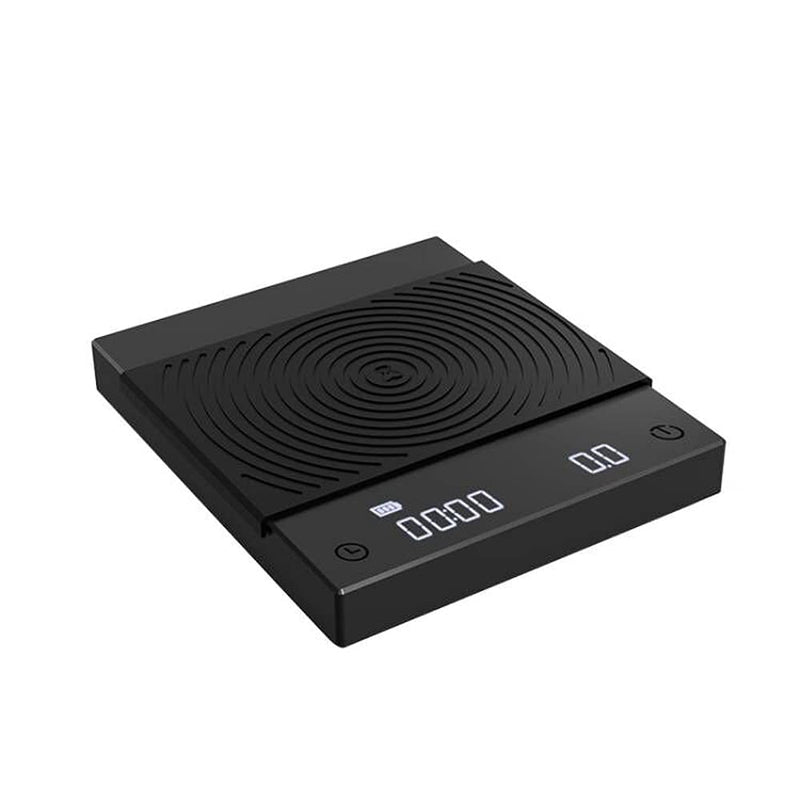 TIMEMORE Black Mirror Basic 2 Coffee Scale with Auto Timer and Flow Rate Function, 1600mAh Rechargeable, 2kg/0.1g High Precision, Portable Digital Kitchen Scale for Espresso, Pour Over, Travel