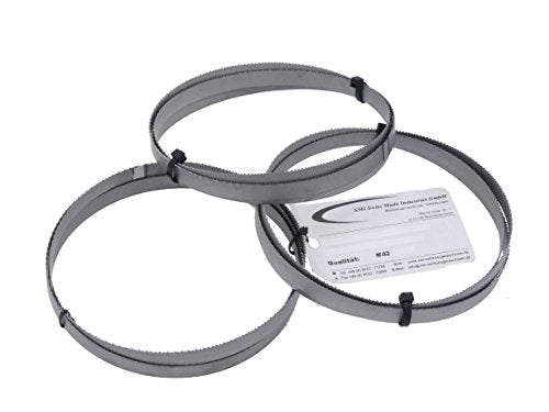 SMI Set of 3 Bi-Metal M42 Saw Bands, 1335 x 13 x 0.65 mm, 10/14 TPI for Femi 780XL, 783XL, 782 XL, Berg & Schmid MBS 85, Flex SBG 4908 and 4910, Alfra, Flott, Metallkraft Band Saw Blade