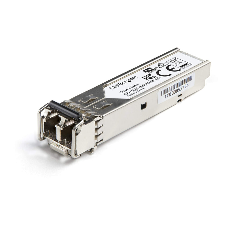 StarTech.com Juniper CTP-SFP-1GE-LX Compatible SFP Module - 1000BASE-LX - 1GbE Single Mode Fiber SMF Optic Transceiver - 1GE Gigabit Ethernet SFP - LC 10km - 1310nm - DDM (CTPSFP1GELXS)