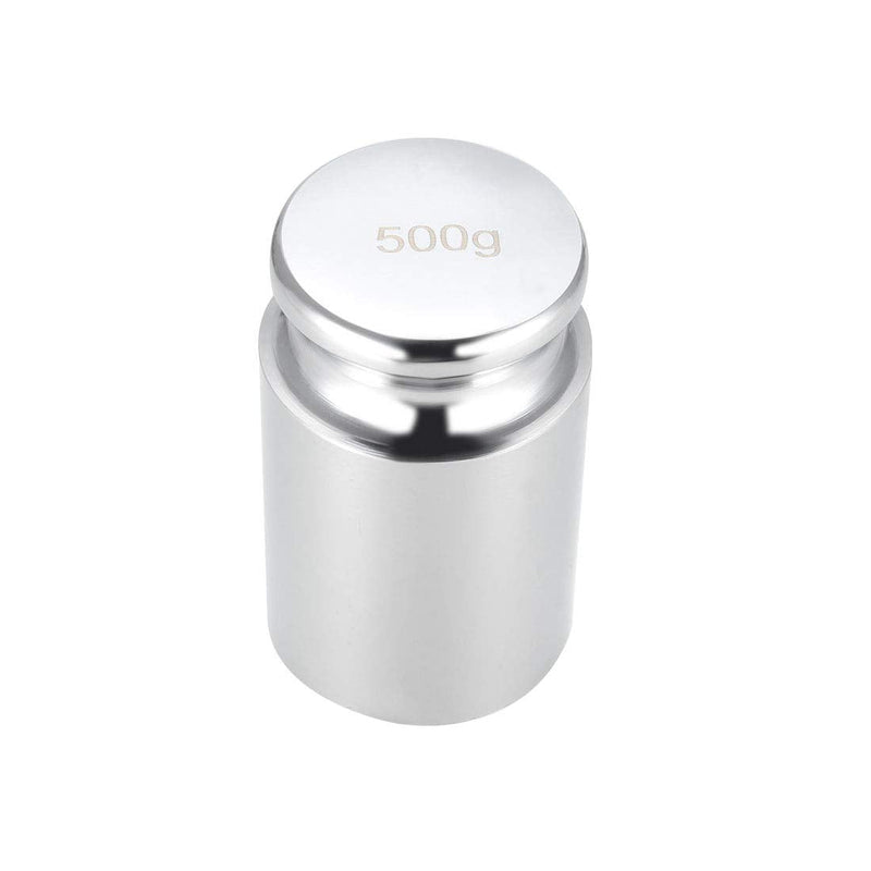 sourcing map Gram Calibration Weight 500g M1 Precision Chrome Steel | For digital scales