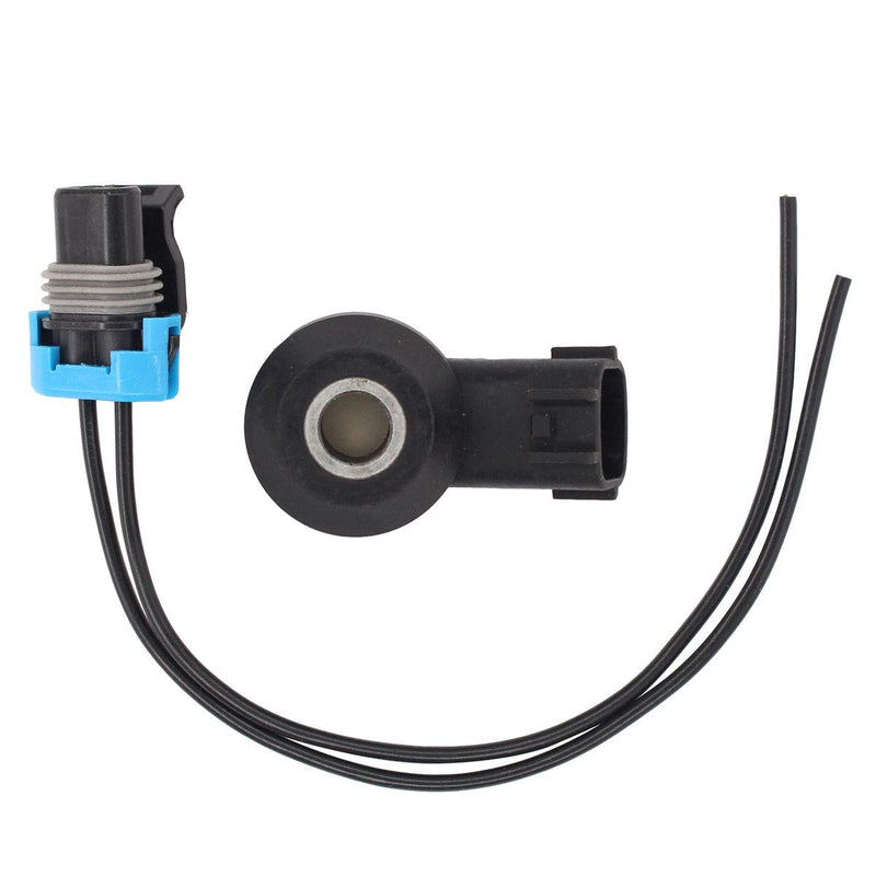 NewYall 22060-7B000 Engine Knock Sensor Ignition Knock Detonation Sensor Switch with Electrical Connector for Mercury Villager 1999-2002 for Nissan Frontier 1999-2004 Quest 1999-2002 Xterra 2000-2004