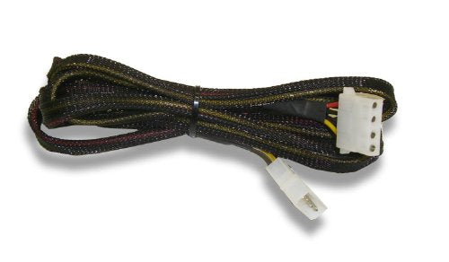OKGEAR Coolerguys 4-Pin Male to Female Molex Internal Power Extension Cable, Sleeved Fan Extension Cable, 72 inches 72"