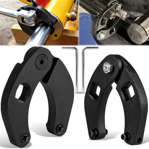 1266 & 7463 Gland Nut Wrench - Set of 2 Hydraulic Cylinder Pin Spanner Wrench, Adjustable Heavy Duty Spanner Wrench Remove & Install Gland Nuts - For Farm & Construction Equipment Nuts Under 7 Inches