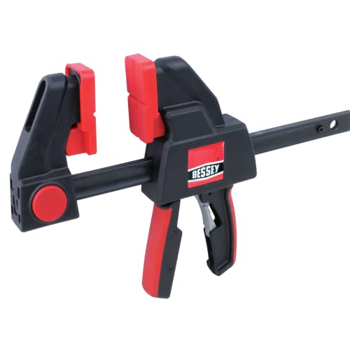 BESSEY EHK SERIES - 600 lb Clamping Force - 24 in - EHKXL24 Trigger Clamp Set - 3.625 in. Throat Depth - Wood Clamps, Tools, & Equipment for Woodworking, Carpentry, Home Improvement, DIY 600 lb force 24 in.
