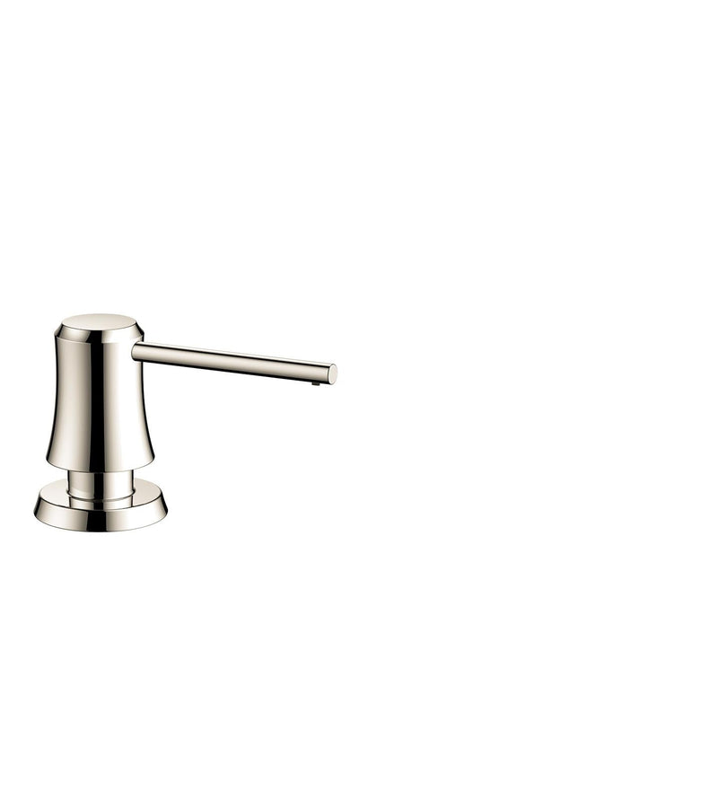 hansgrohe 4796830 Joleena Soap Dispenser in Polished Nickel, 3-Inches Tall