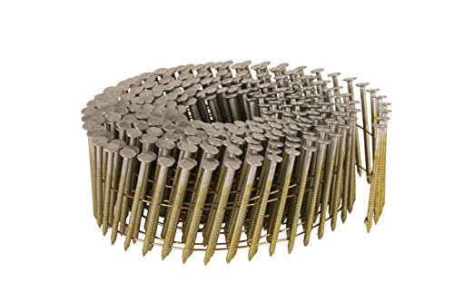 Metabo HPT Siding Nails, 1-1/2" x .090, Wire Coil, Stainless Steel, RG, 304, 900 Count (13349HPT)
