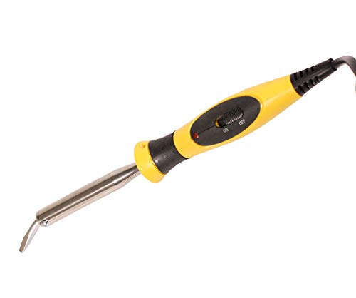 WELDINGER Electric Soldering Iron 100 W with Handle Switch Longlife Soldering Tip Chisel Shape