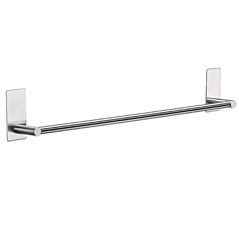 Bathroom Towel Bar Towel Holder,ULIFESTAR Strong 3M Self Adhesive Hand Towel Holder,Wall Mounted Stainless Steel Towel Rack for Bathroom,Kitchen Dish Cloths Hanger,Brushed Nickel (22'') 22''