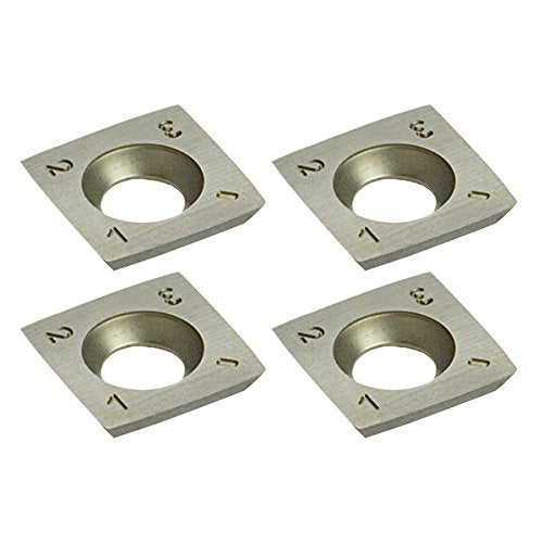 mb-m Set of 4 Taper Inserts / Reversible Blades HM 14 x 14 x 2.0 mm