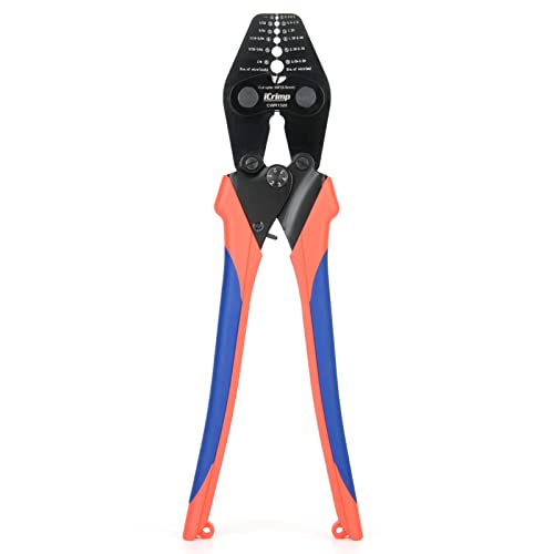 iCrimp CWR1328 Wire Rope Crimper Cutter for 1/32"-1/8" Aluminum Ferrules CWR1328 Single