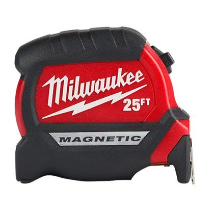 Milwaukee 48-22-0325 Compact Wide Blade Magnetic Tape Measures 7.6 m