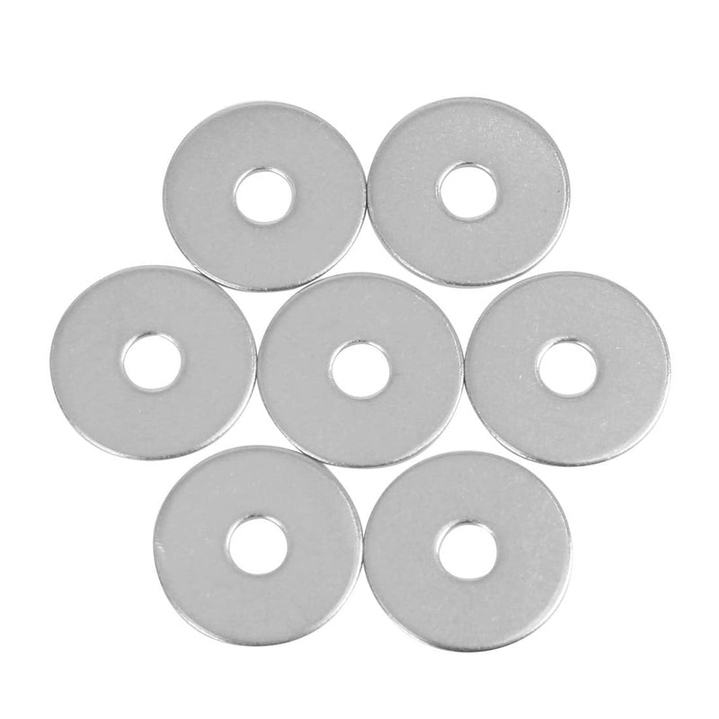 X AUTOHAUX M5 x 20mm x 1mm Stainless Steel Flat Washer Car Fastener Sealing Gaskets 55pcs