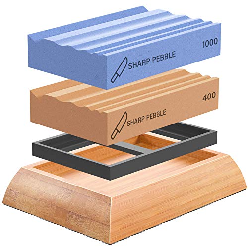 Sharp Pebble Grooved Sharpening Stones for Wood Carving Tools & Gouges