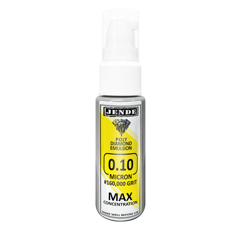 Jende 0.10 Micron Max Concentration Poly Diamond Stropping Emulsion 20ml | Stropping Compound