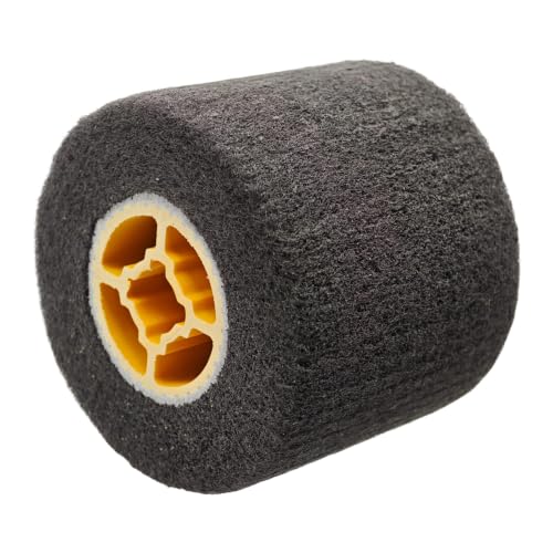 Non-Woven Abrasive Polishing Brush burnishing Wheel Mop Flap Wheel of Portable Motor Compatible with Burnishing Machine/Polisher/Sander 120x100mm (800#) 800#