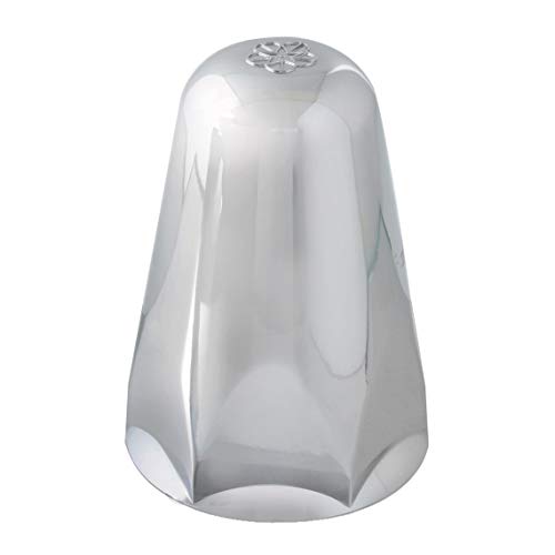 GG Grand General 10026SP 1-1/2 X 3 Inches Chrome Plastic Standard Nut Cover Without Stainless Steel Clip, Set of 10