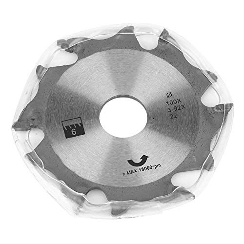 Biscuit Jointer Blade, 100mm Carbide Biscuit Jointer Blade Cutter Replacement for Woodworking
