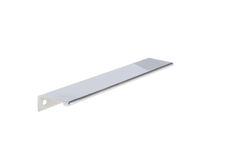 Richelieu Hardware BP9898192140 Lincoln Collection 7 9/16-inch (192 mm) Center-to-Center Chrome Modern Cabinet and Drawer Edge Pull Handle for Kitchen, Bathroom, and Furniture 7 9/16 in