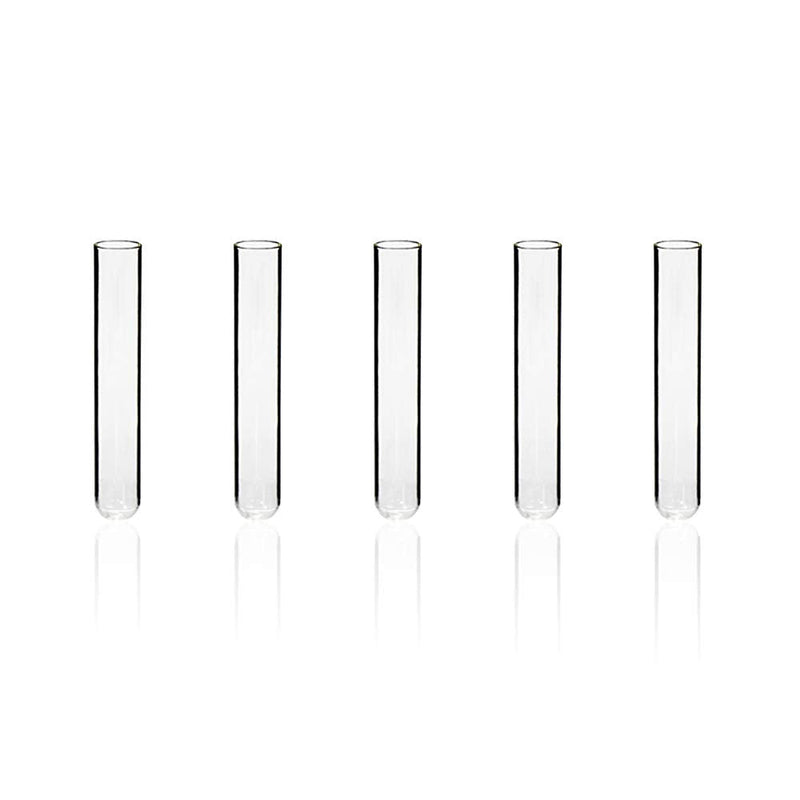 50pcs of Vol.16ml Borosilicate Glass Test Tubes, 16x150mm with Round Bottom, LVH1001 50pcs of Vol.16ml