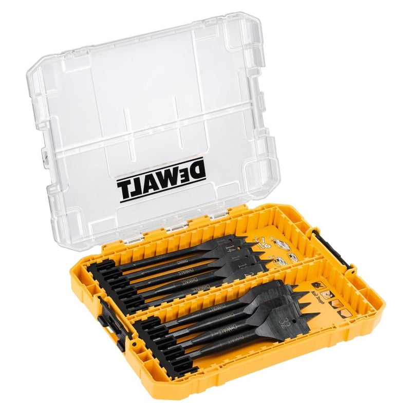 DEWALT Extreme Flat Wood Drill Bit 9 Piece Set, Impact Rated, DT70751-QZ