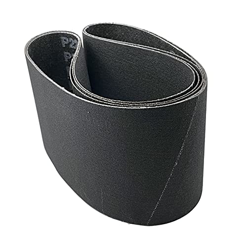 Silicon Carbide X-Weight Cloth 100 Grit Sanding Belts (3/Box), 6 in. x 48 in.