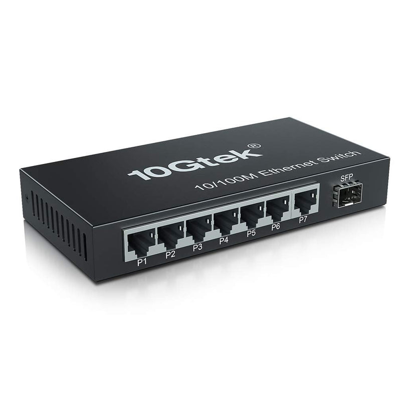8-Port Fast Ethernet Switch, 1 Port SFP (Without Transceiver), 7 Port RJ45 (10/100Base-Tx) 8 Port | 1x SFP slot★SALE★
