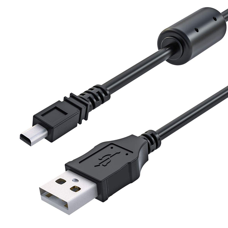UC-E6 USB Cable, Ancable 3-Feet USB Mini-B Universal Digital Camera Data Transfer Cord Charger Cable Compatible for Nikon CoolPix, L, D, P, Series Digital Camera 1