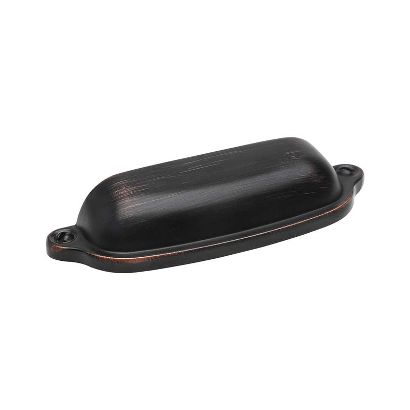 HARPOON Cup Handle Pulls Kitchen Drawer Cabinet Hardware European Style 3 Inch 10 Pack Oil-Rubbed Bronze Oil Rubbed Bronze